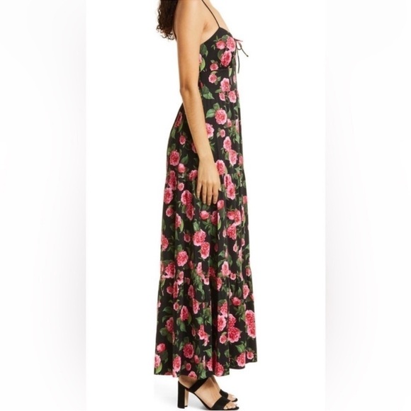 ALICE + OLIVIA Chantay Floral-Print Maxi Dress in Multicolor Size US 2 - Picture 5 of 7